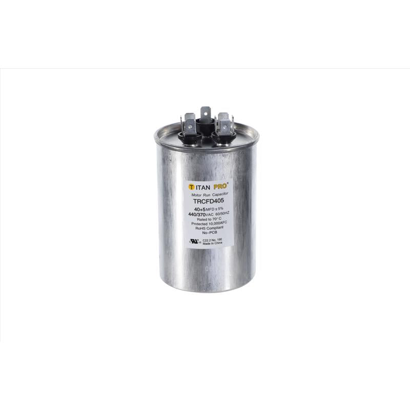 RND RUN CAPACTR 40+5MFD