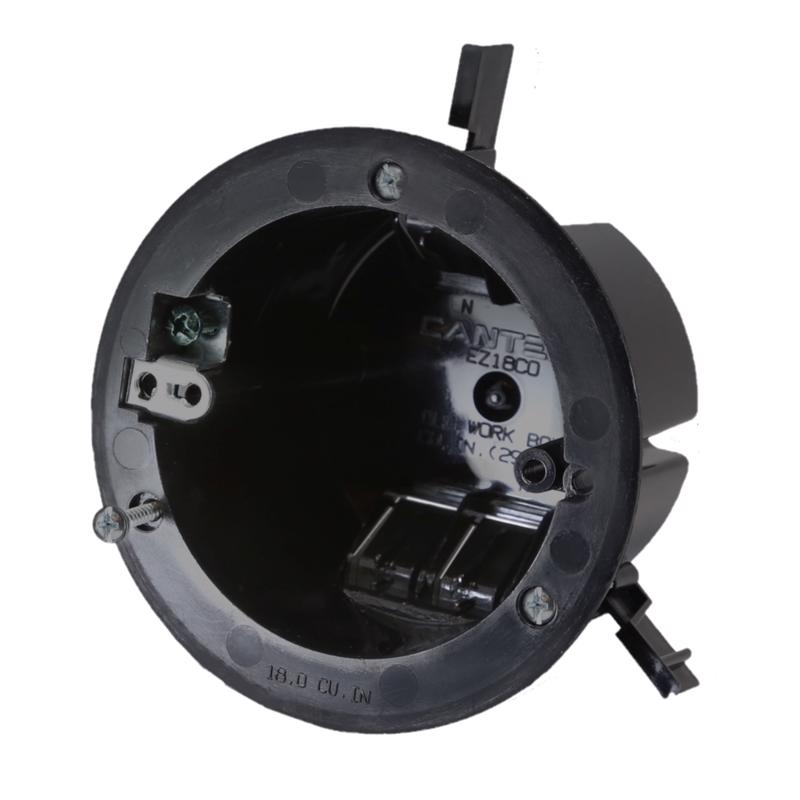 CEILING BOX OW RND POLY