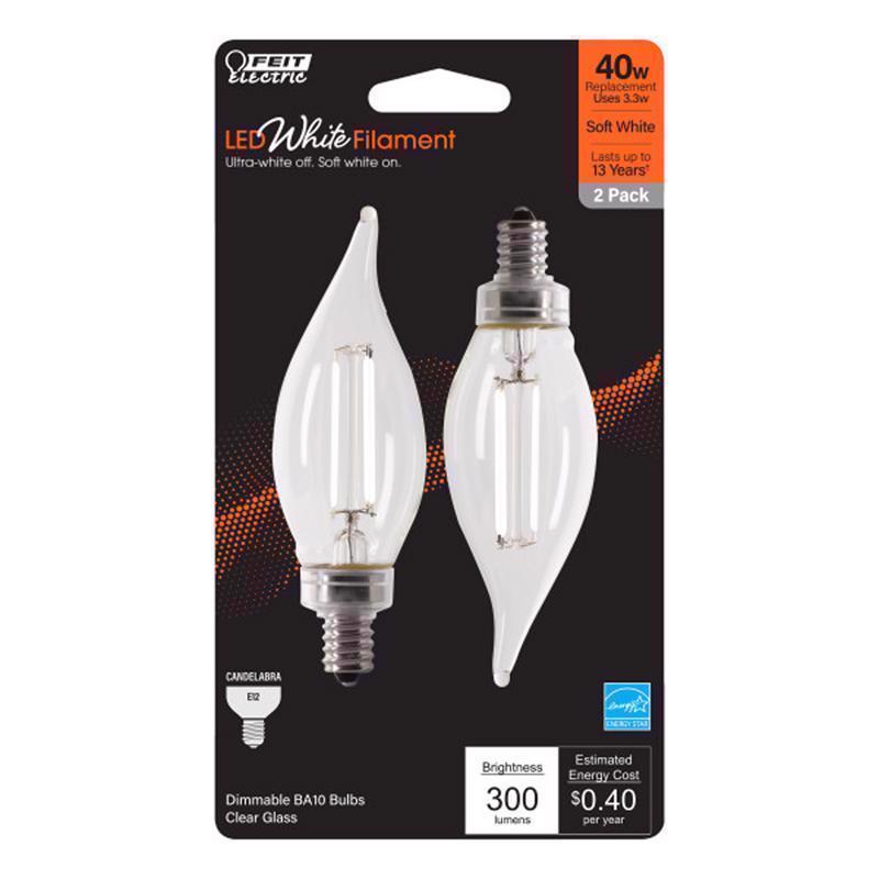 FIL LED BULB BA10 E12 10