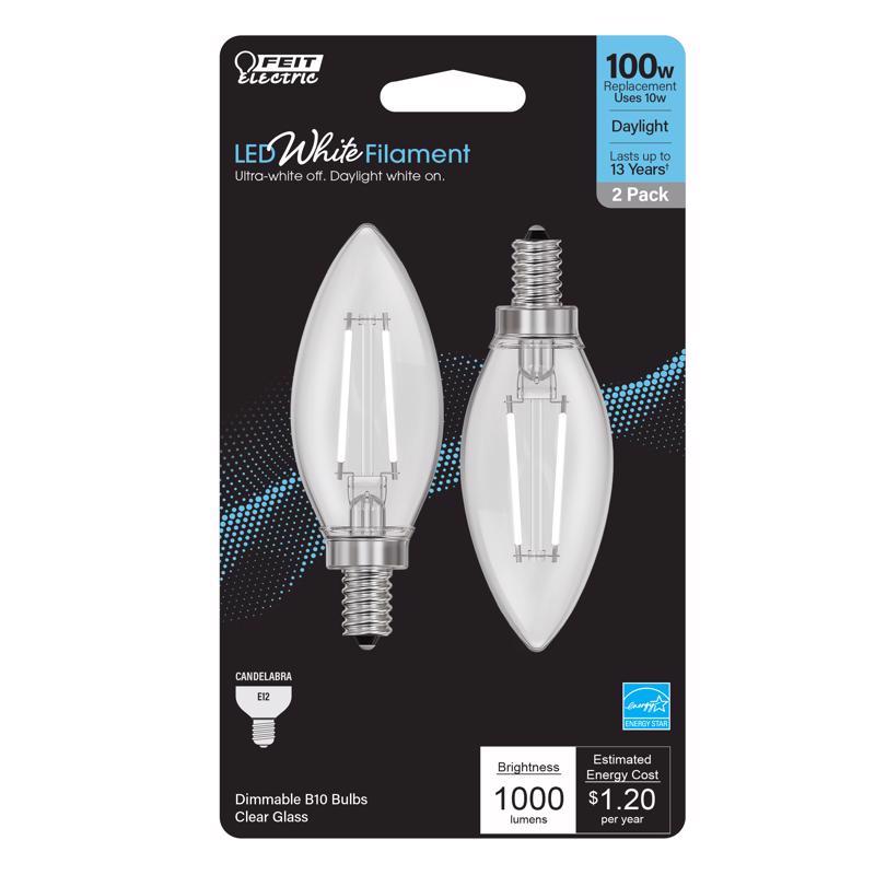 FIL LED BULB B10 E12 10W