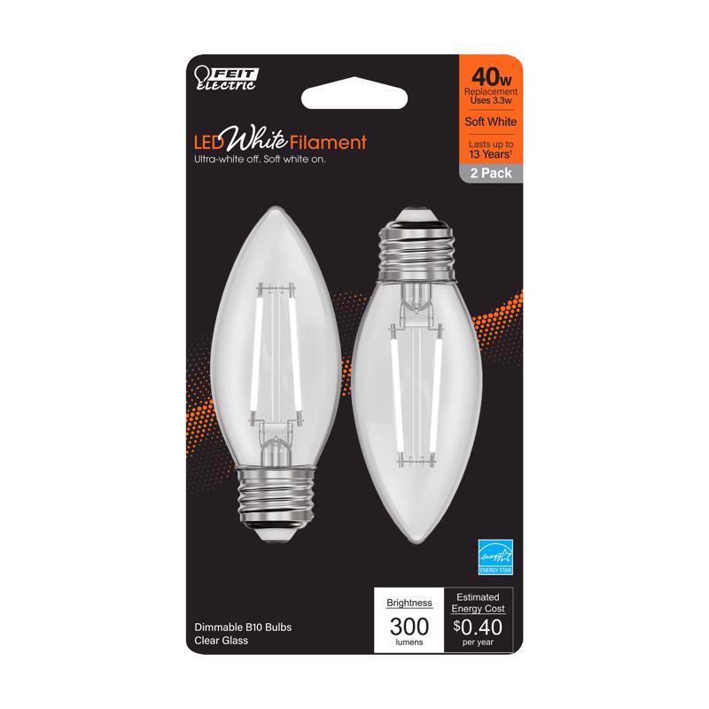 FIL LED BULB B10 E26 5.5