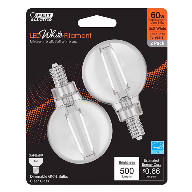 FIL LED BULB G16.5 E12