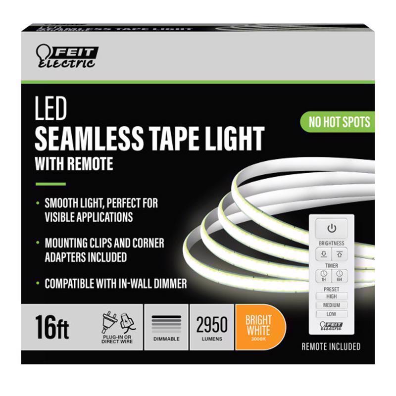 TAPE LIGHT 16' WHT