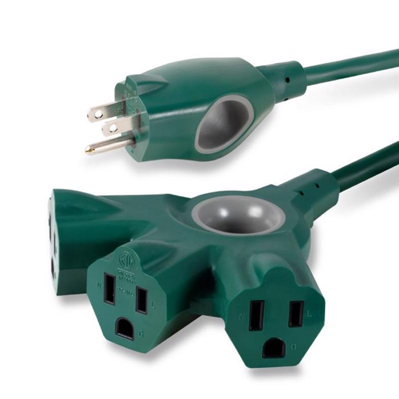 EXT CORD 25' GRN
