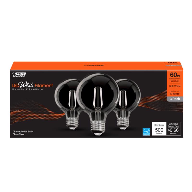 FIL LED BULB G25 E26 3.8