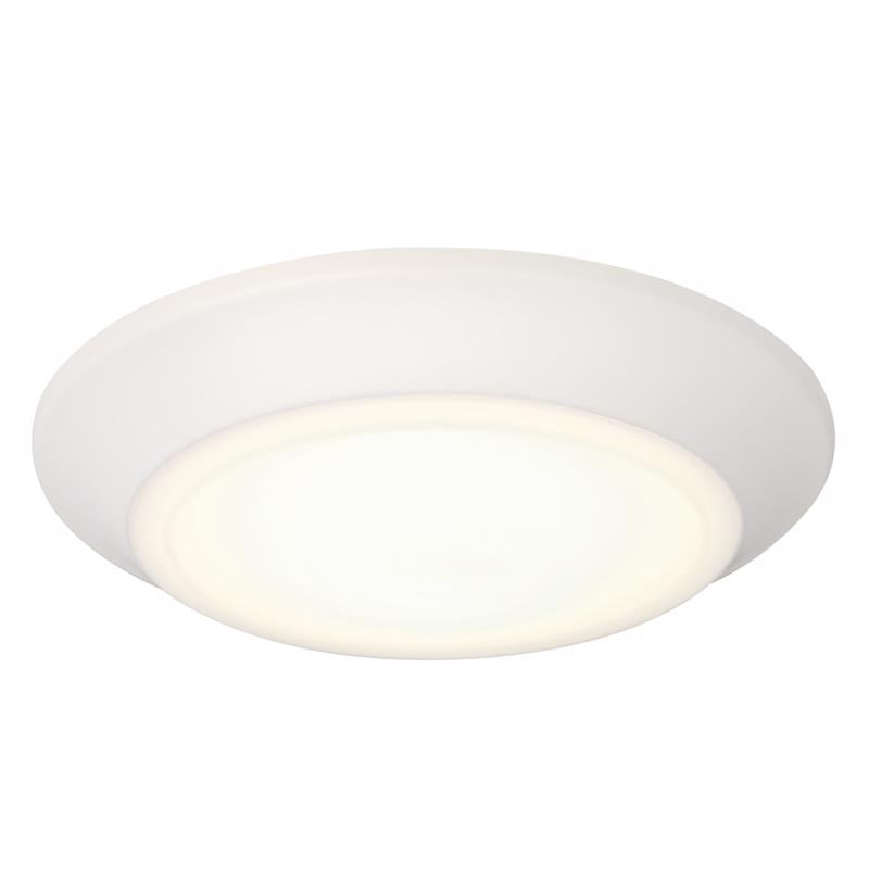 CEIL LIGHT FR WHT 7.5"W