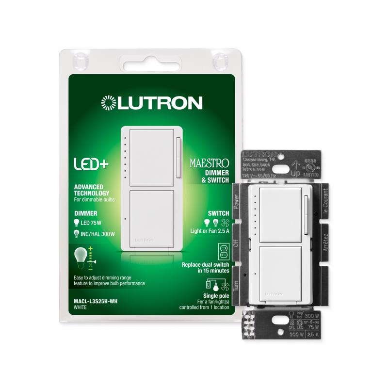 DIMMER SWITCH TAP WHT
