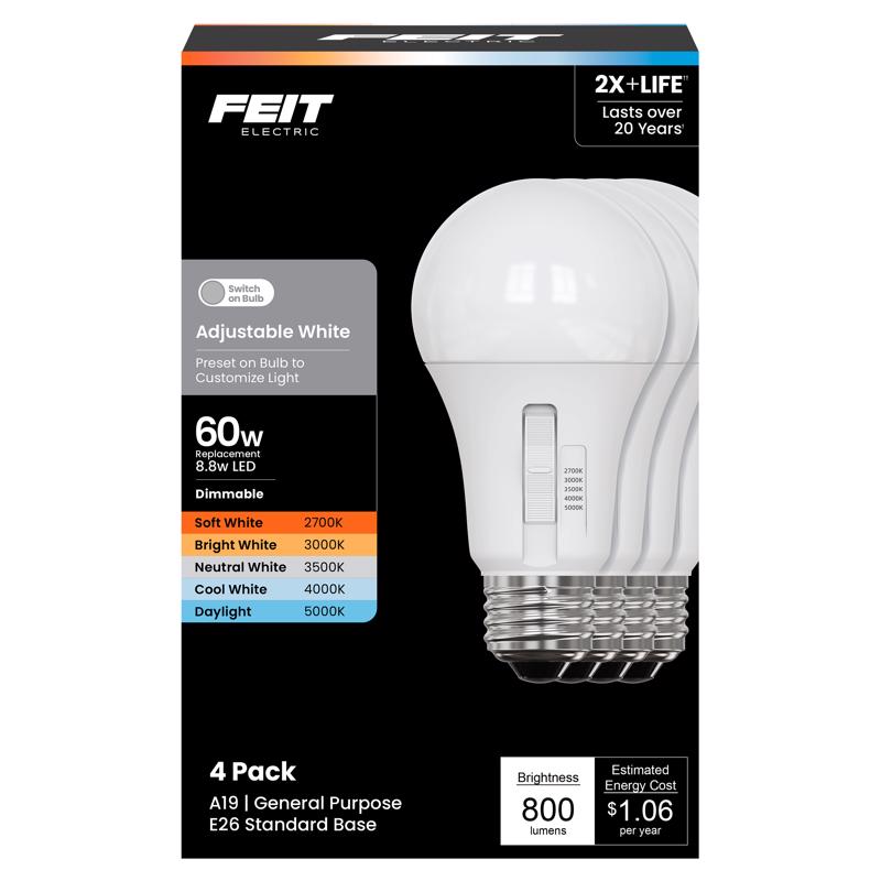 LED BULB A19 E26 8.8W