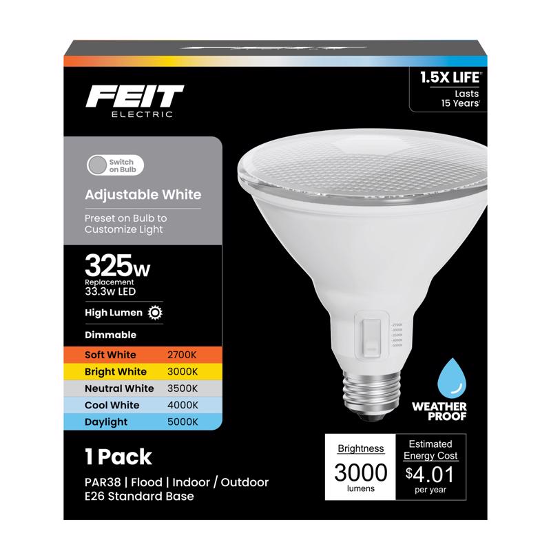 LED FLOOD BULB PAR38 E26