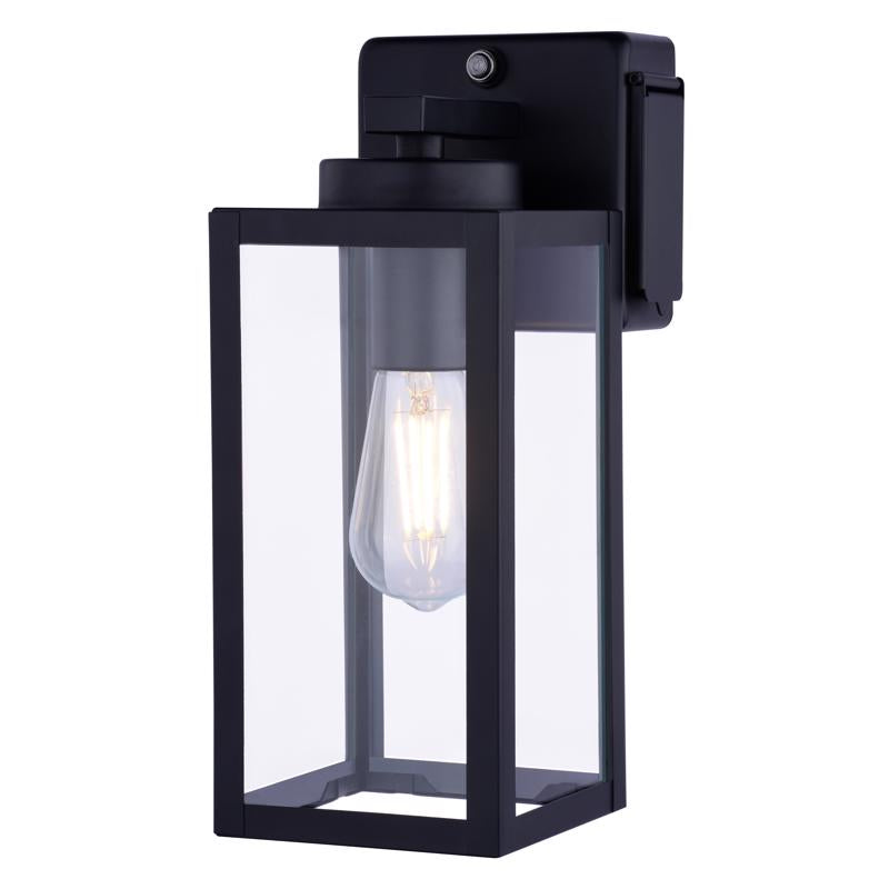 PORCH LIGHT TEXTR BLK