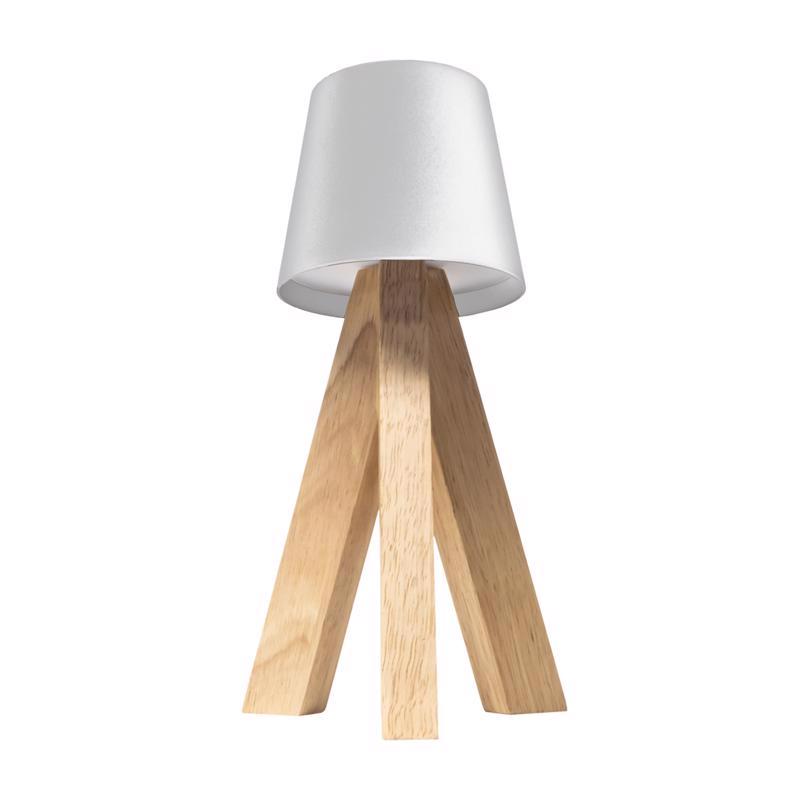 TABLE LAMP WHT 10.6"