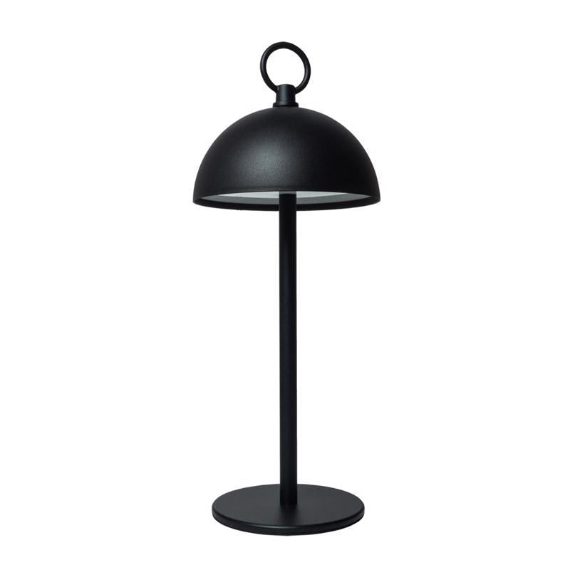 TABLE LAMP BLK 12"
