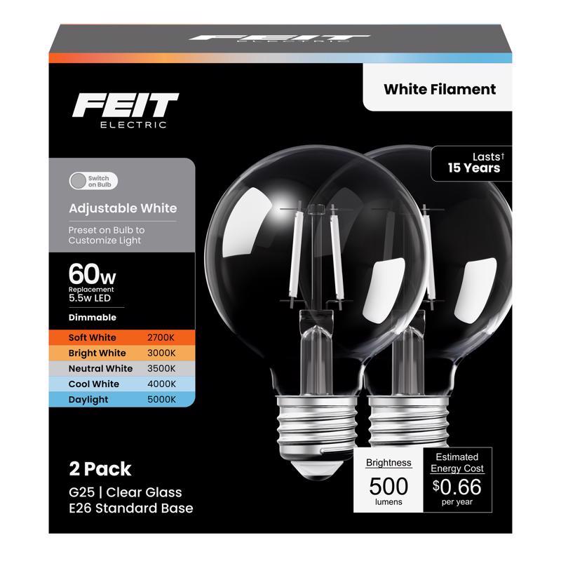 LED BULB G25 E26 12W