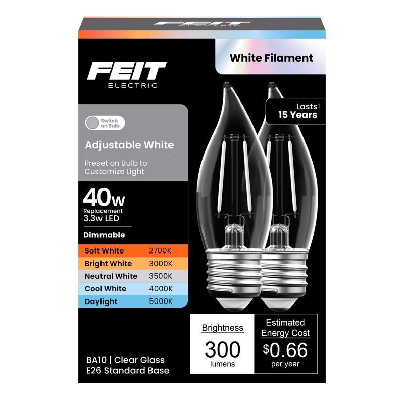 LED BULB BA10 E26 3.3W