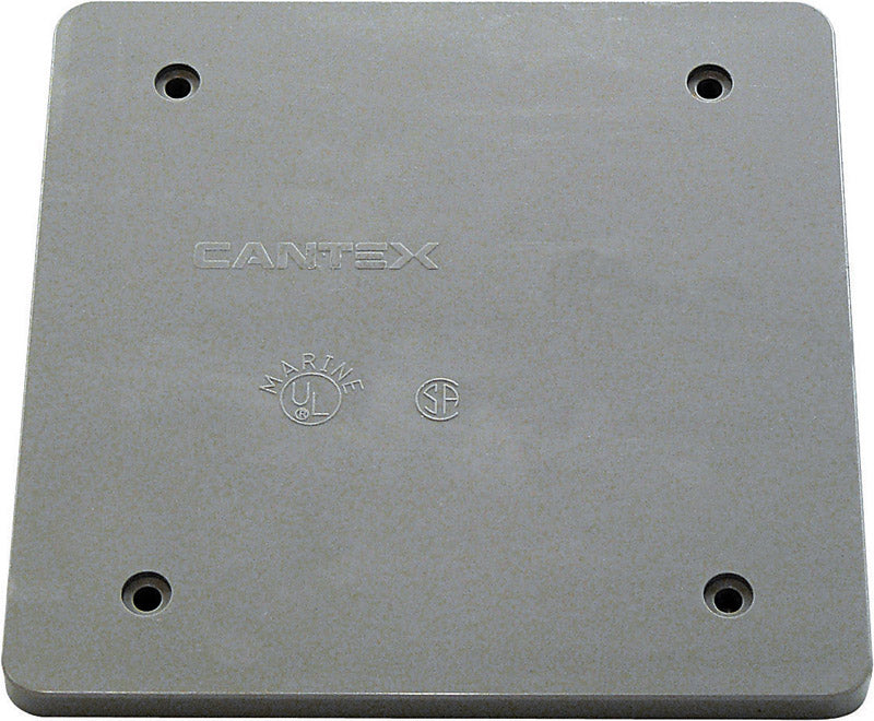 OUTLET BOX NW 2G SQ PVC