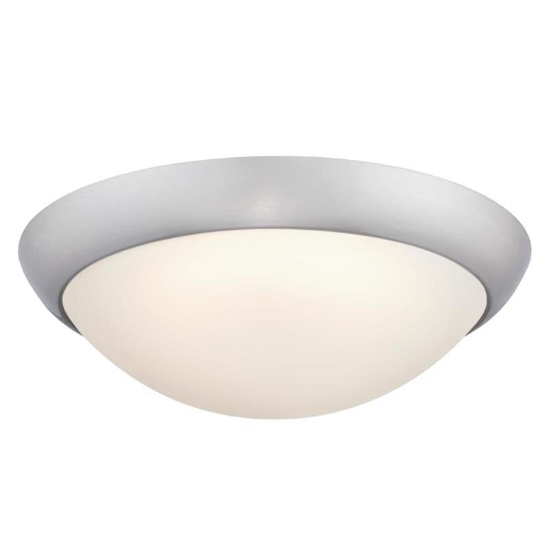 CEIL LIGHT BR NCKL 11"W