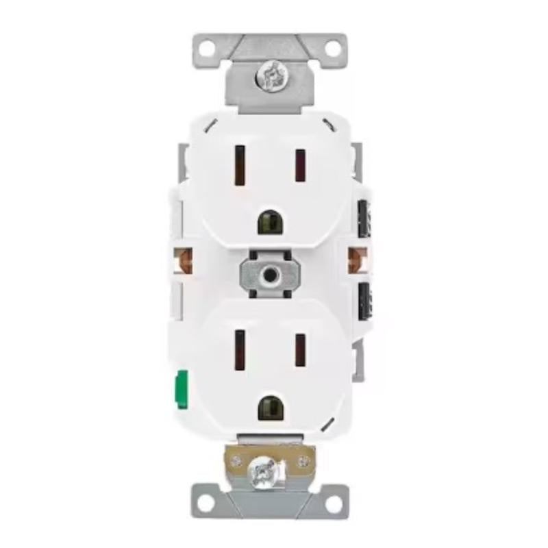 OUTLET 15A WHT