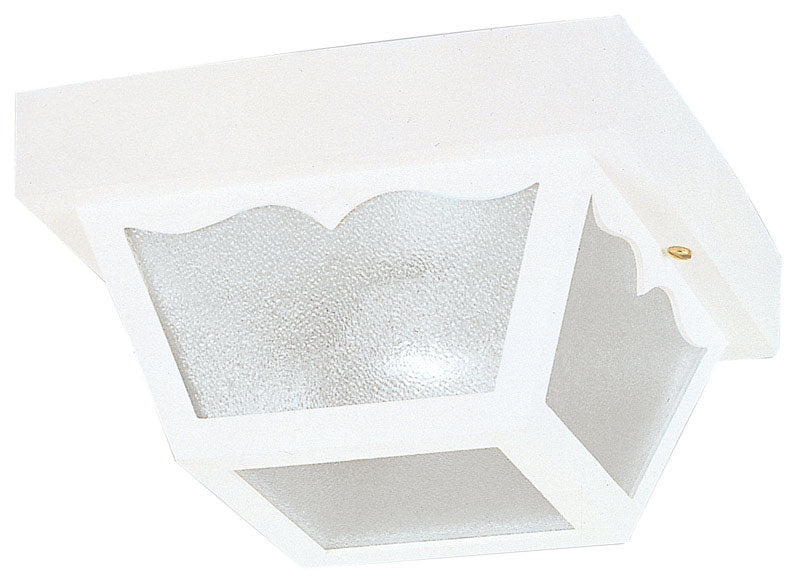 LIGHT FIXTURE MATTE WHT