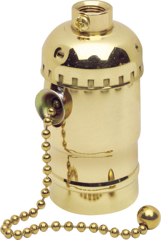 PULL CHAIN SOCKET INCAND