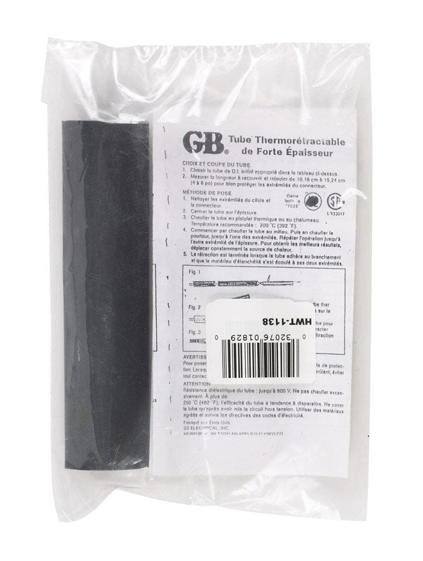 HEAT SHRINK TUBE 1-1/8"