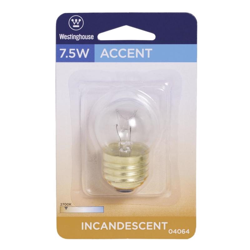 INCAND BULB 7.5W E26