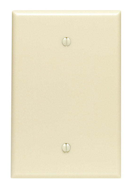 WALL PLATE 1G IVRY BLNK