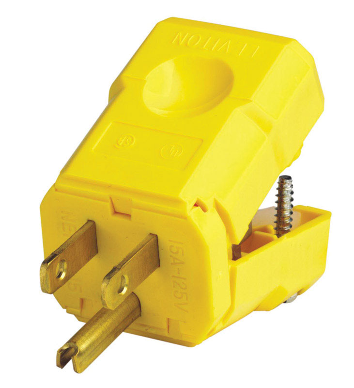 PLUG GRND 2P3W 5-15P