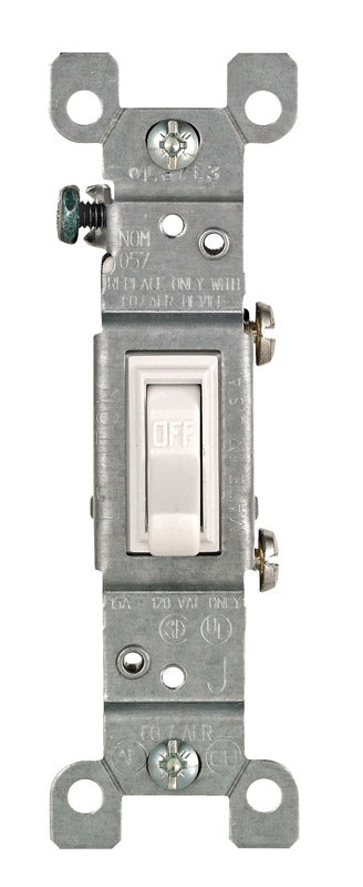 AC SWITCH TGL WHT 1P