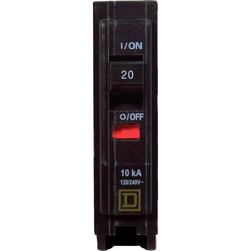 CIRCUIT BRKR 20A 1P PLUG