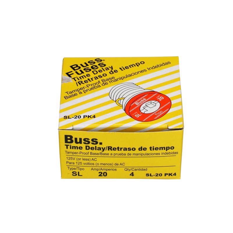 TAMPPRF PLUG FUSE 20A 4P