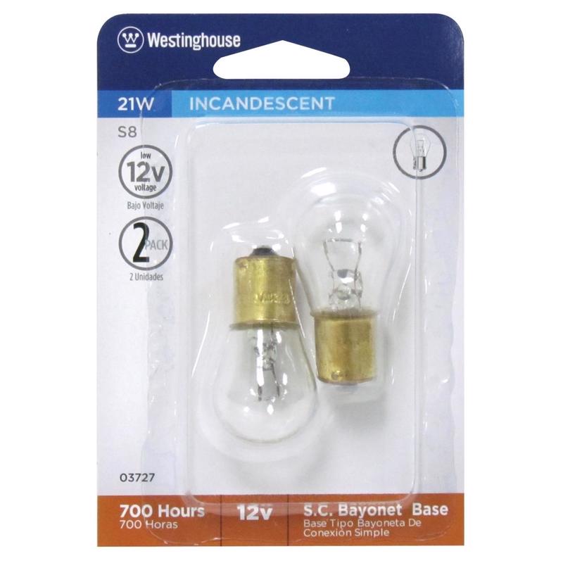 INCAND BULB 21W BA15W