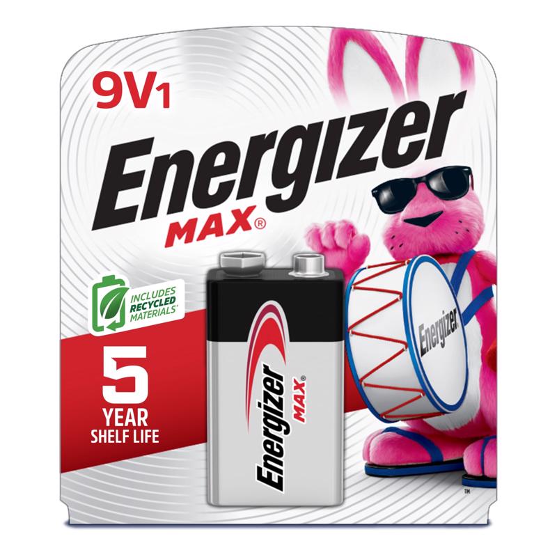 BATTERY 9V ENERG 1PK