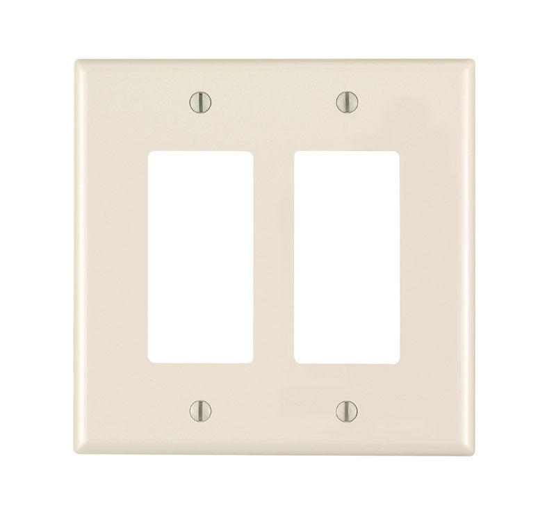 WALL PLATE 2G ALM DUP