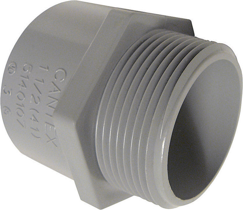 MALE ADAPTER PVC 1-1/4"