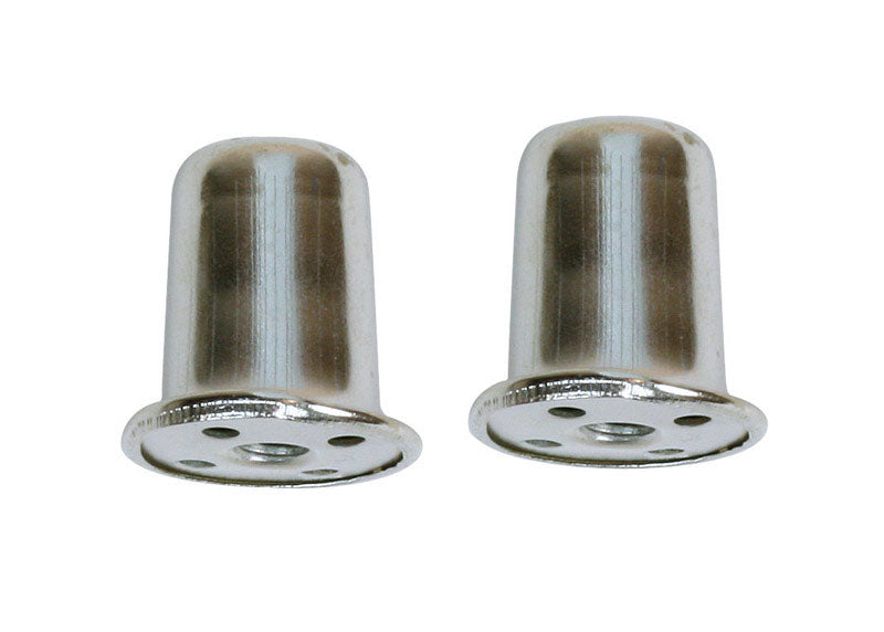 FINIAL 1" NICKEL 2PK