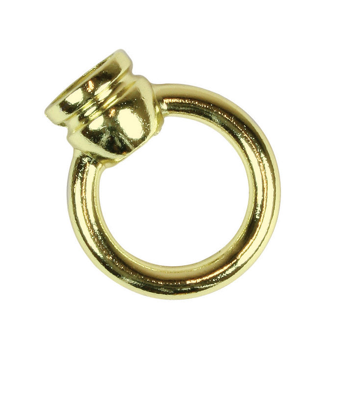 LAMP LOOP 1.38" BRASS