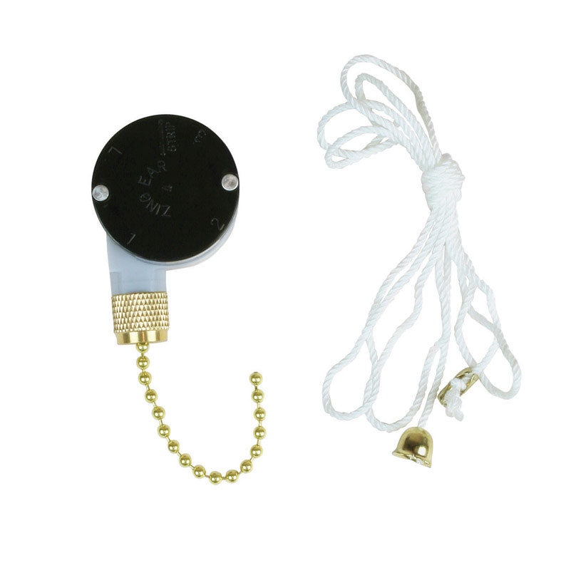 PULL CHAIN SWITCH PLSTC