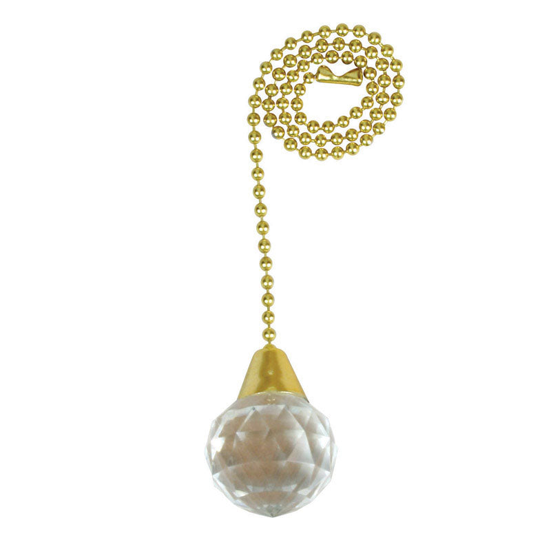 PULL CHAIN 12" BRASS