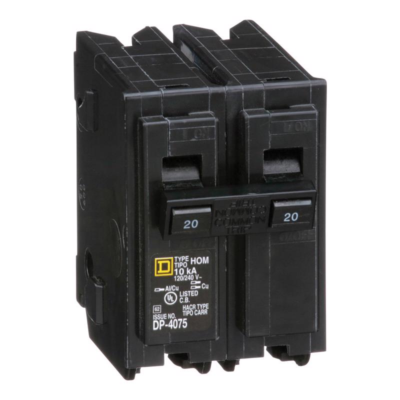 CIRCUIT BRKR 20A 2P SURG