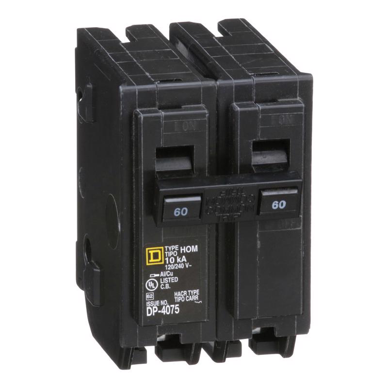 CIRCUIT BRKR 60A 2P PLUG