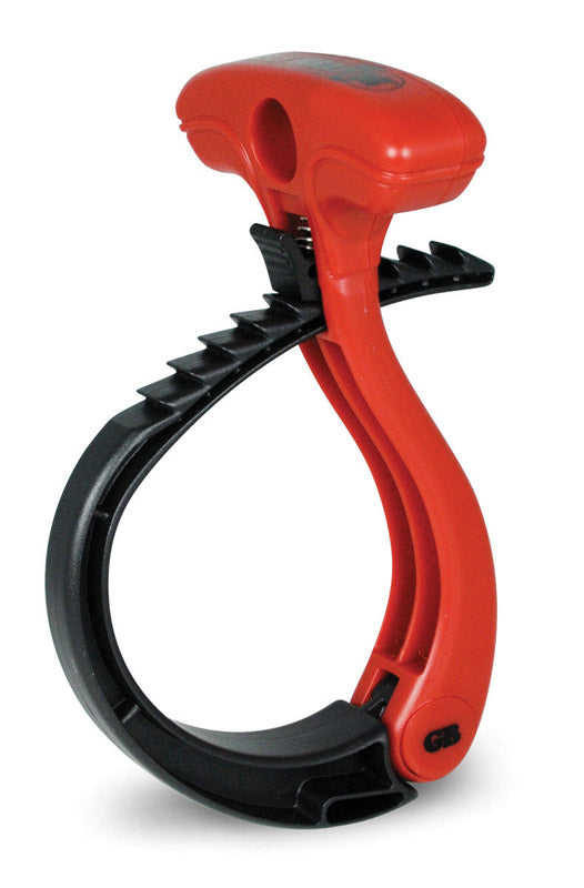 CABLE ORG 4" BLK/RED