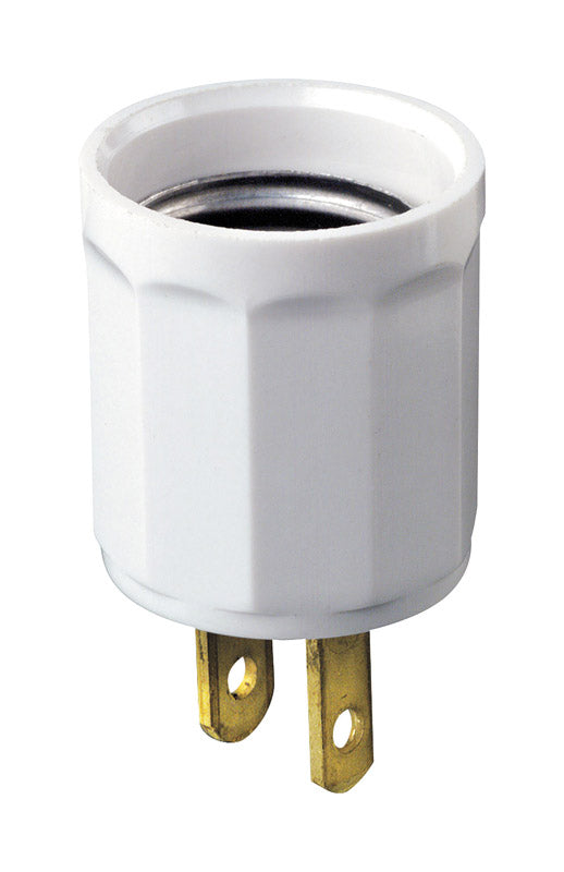 ADAPTER 1OUTL WHT POLZD