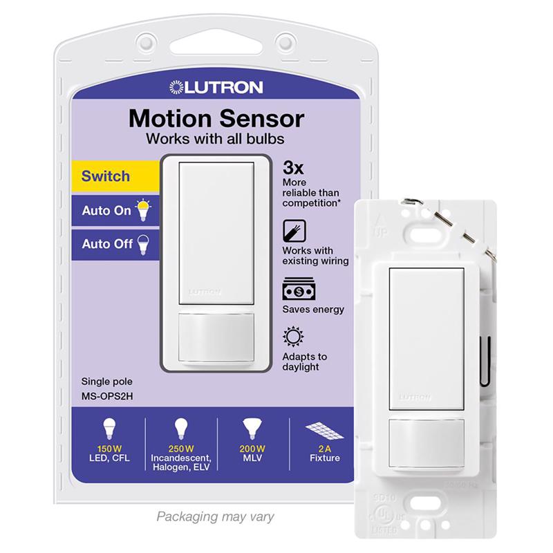 SWITCH MOTION SENS 2A WH