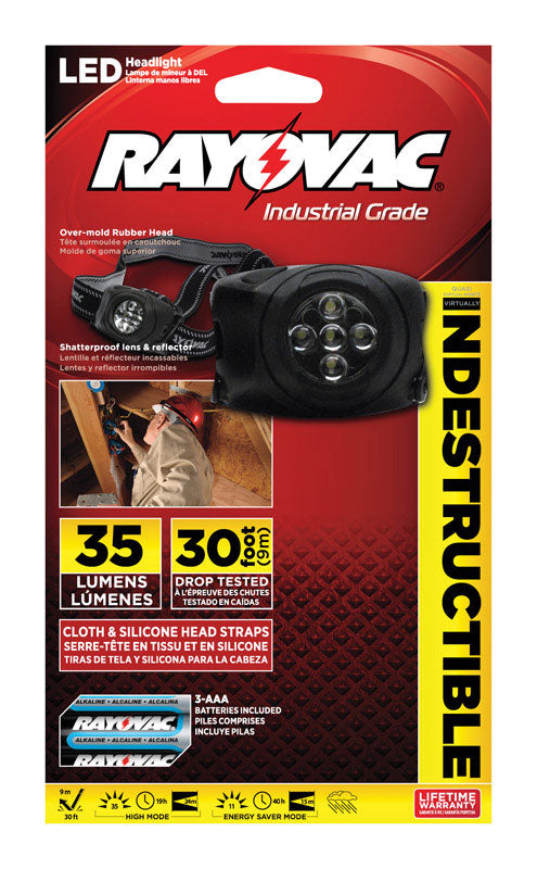 HEADLIGHT 35L BLK AAA