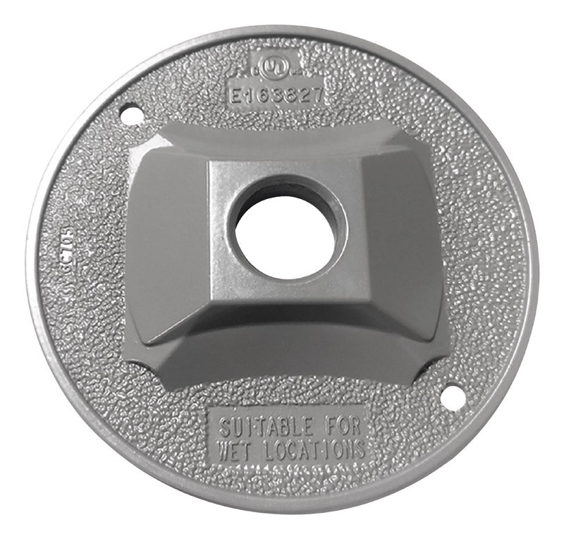 LAMPHOLDER COVER RND MET