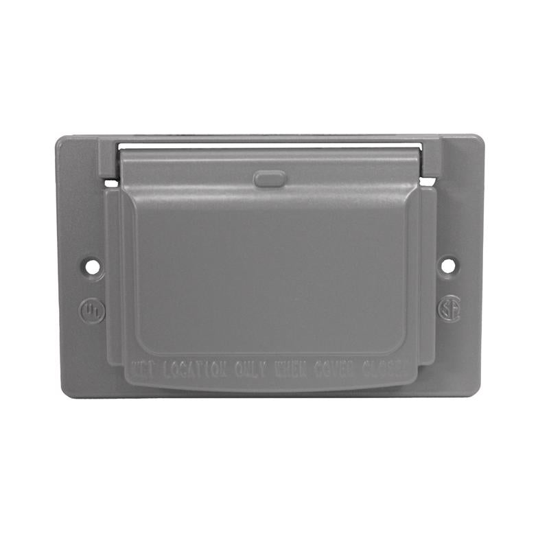 HORIZ DUPLEX COVER RECT