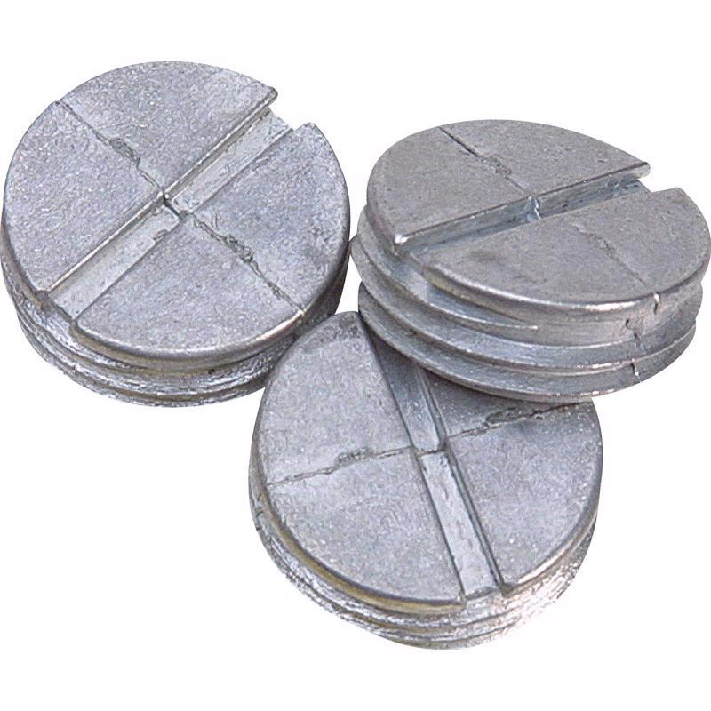 CLOSURE PLUG RND ZINC3/4