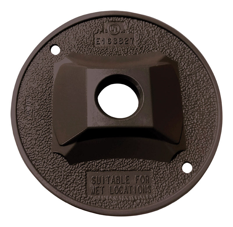 LAMPHOLDER COVER RND MET