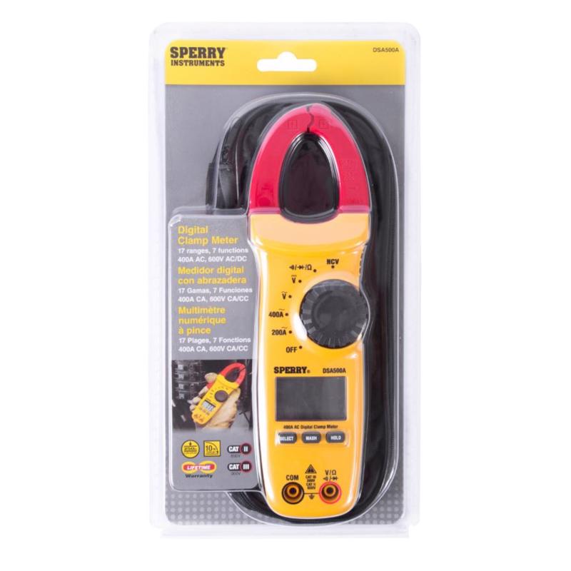 AC CLAMP METER LCD