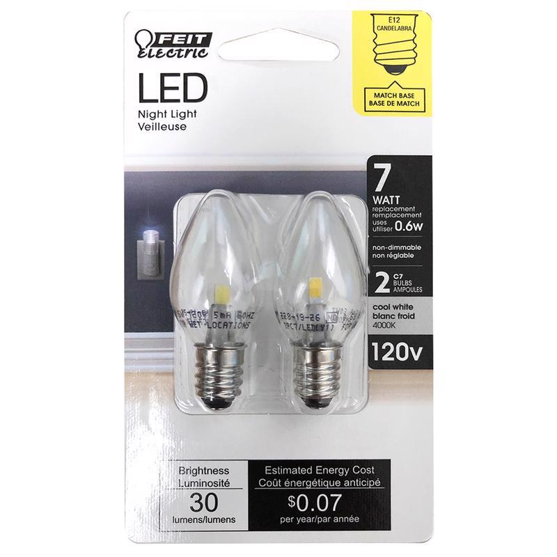 LED BULB C7 E12 2W